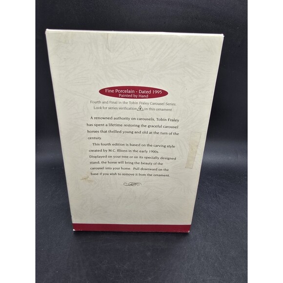 Hallmark Tobin Fraley Carousel Horses Collection Serie Lot 1992 to 1995 - Picture 12 of 13